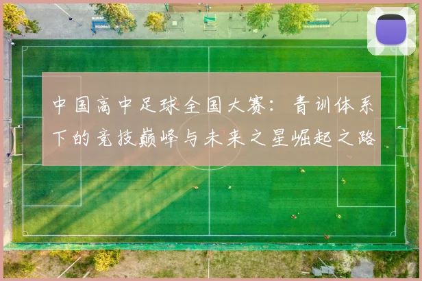 中国高中足球全国大赛：青训体系下的竞技巅峰与未来之星崛起之路