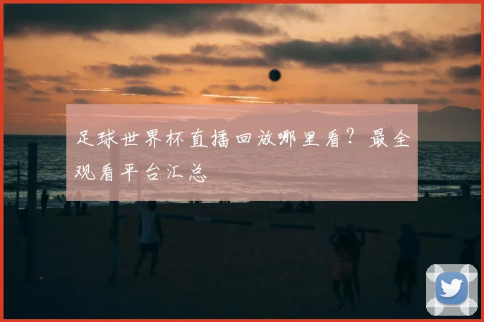 足球世界杯直播回放哪里看？最全观看平台汇总